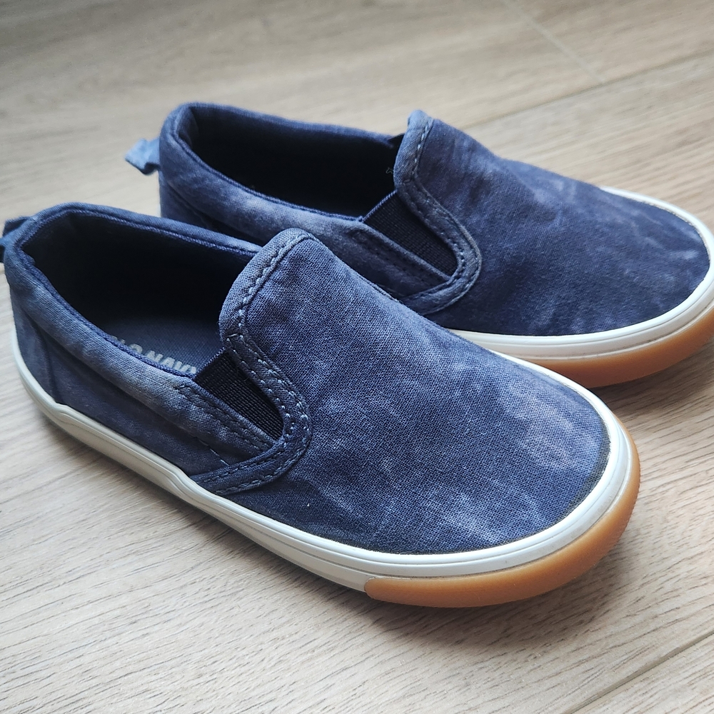 Old Navy Kids Navy Blue Slip-On Sneakers